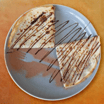 Traditional Crepes Filled with Nutella or Jam